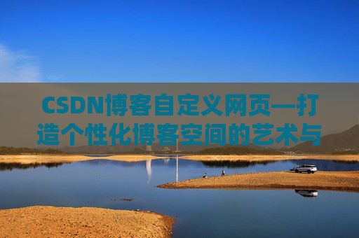 CSDN博客自定义网页—打造个性化博客空间的艺术与技巧